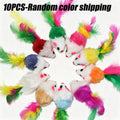 Souris à plumes (lot de 10)