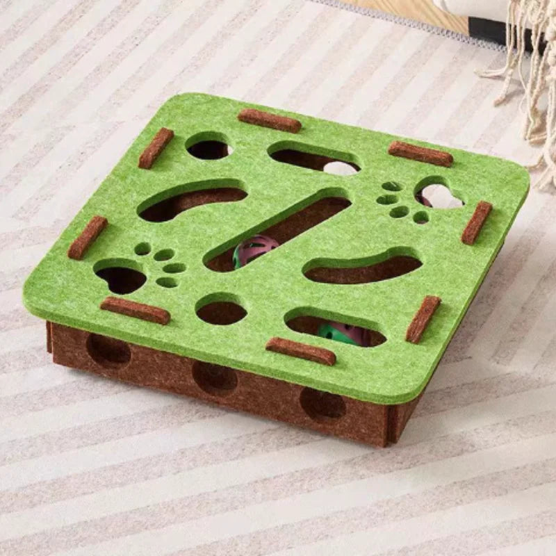 Énigme, puzzle en feutre