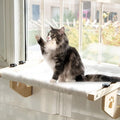 Belvédère, hamac de fenêtre en bois pour chat