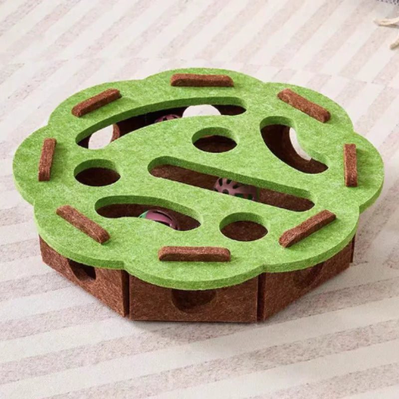 Énigme, puzzle en feutre