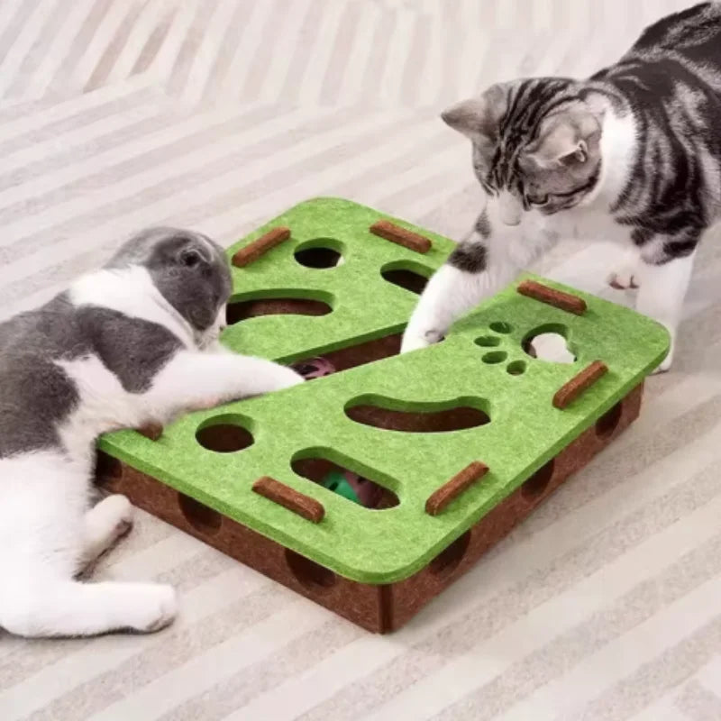 Énigme, puzzle en feutre