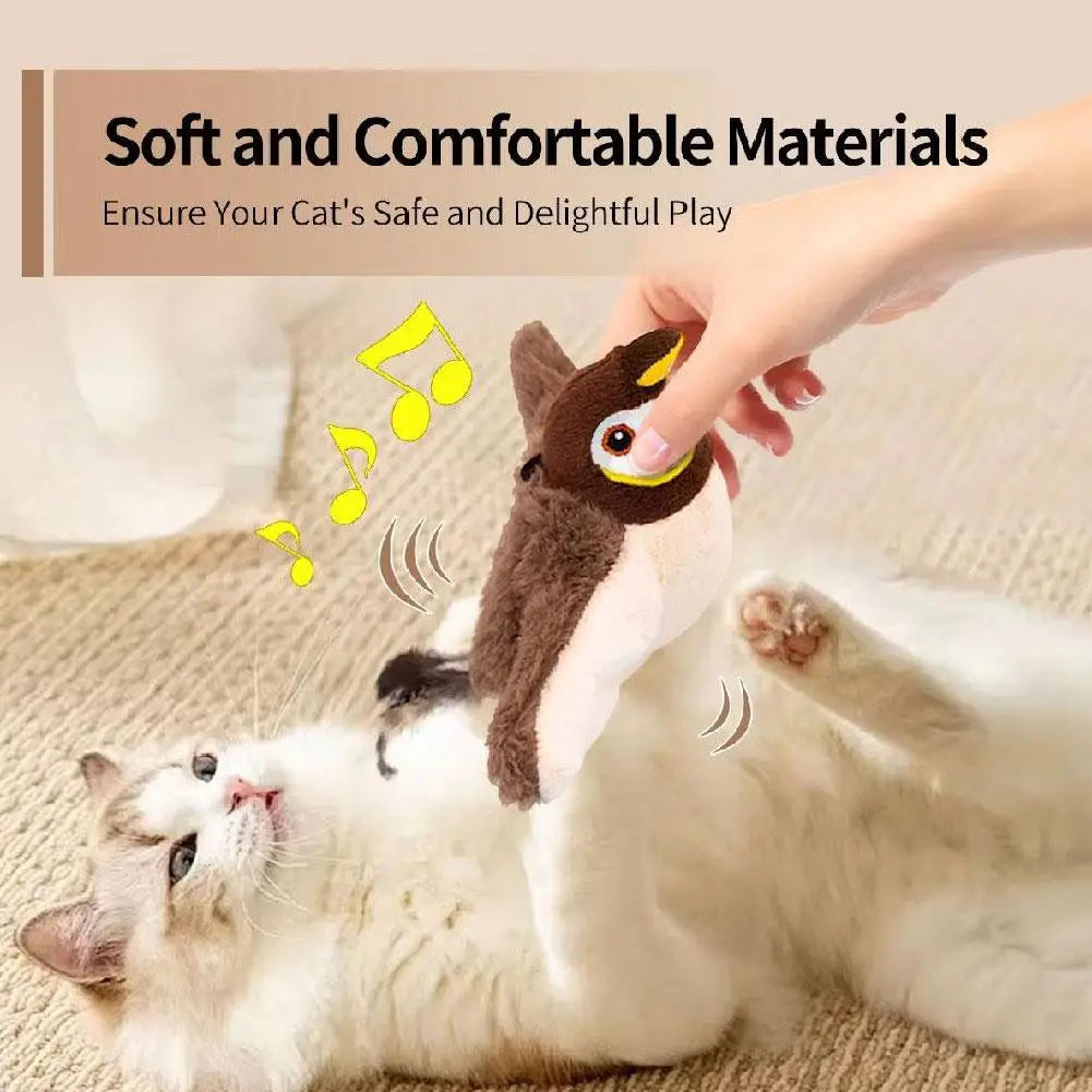 Peluche douce du moineau
