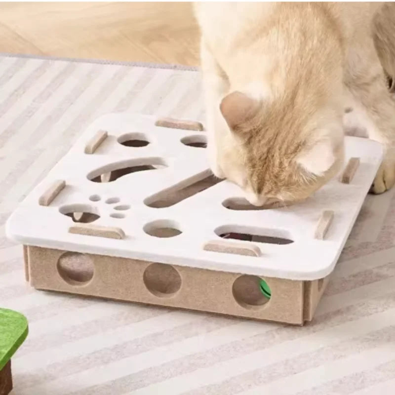Énigme, puzzle en feutre