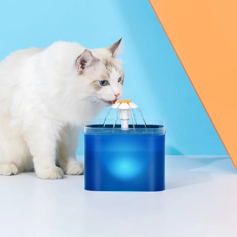 Fontaine à eau 2 L à fleur — Miaoutfit