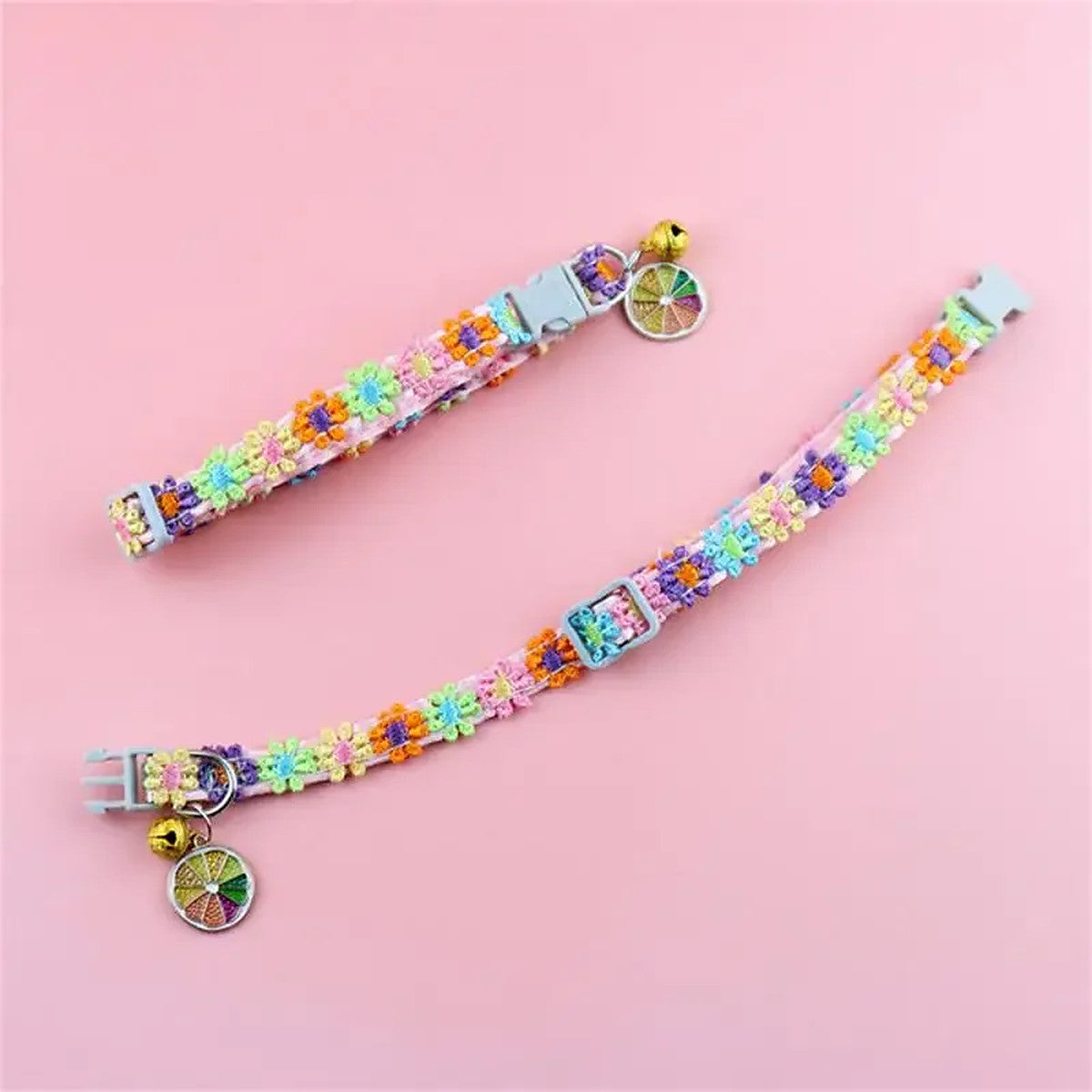 Collier Fleur arc-en-ciel — Miaoutfit