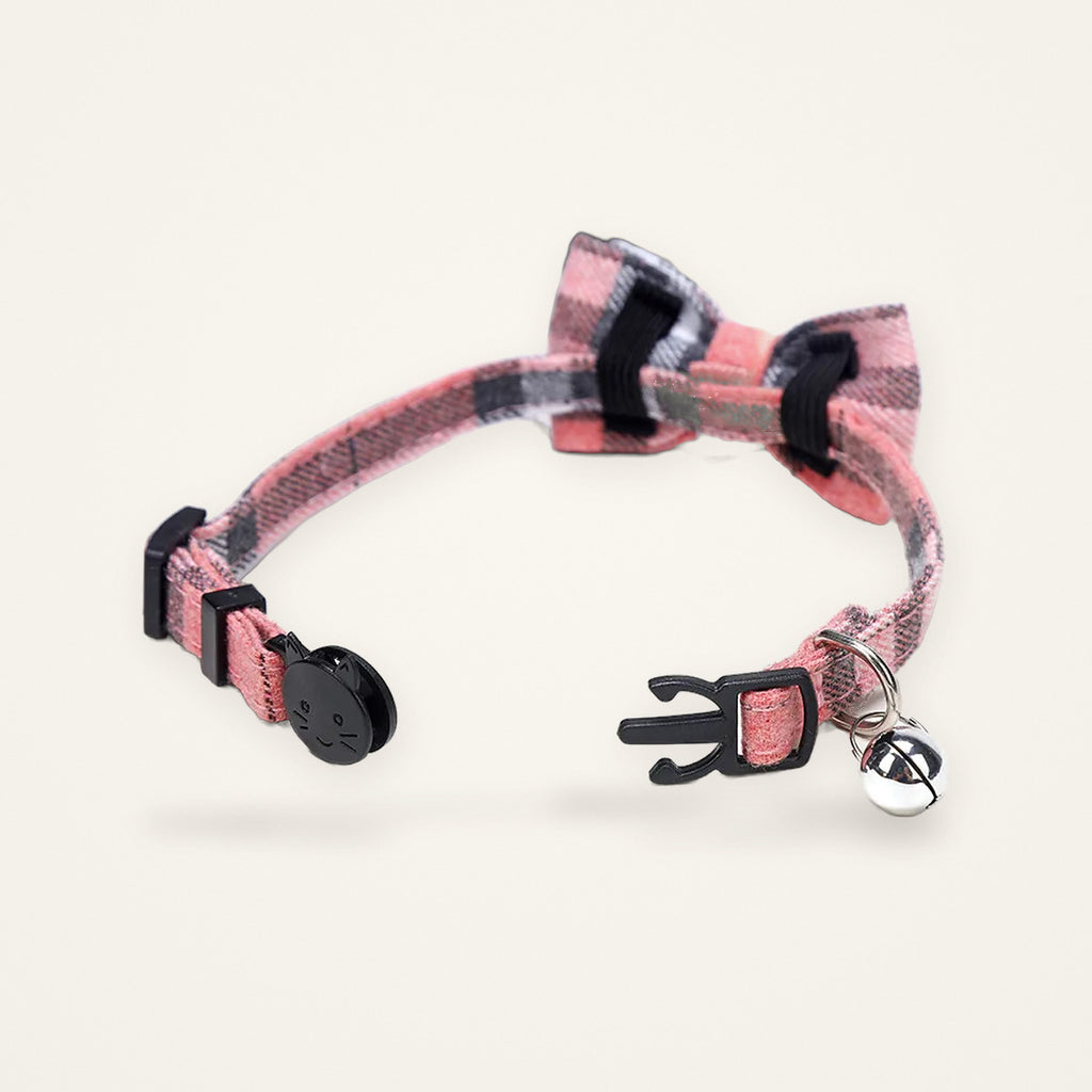 Collier Nœud papillon tartan — Miaoutfit