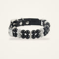 Collier perles noires
