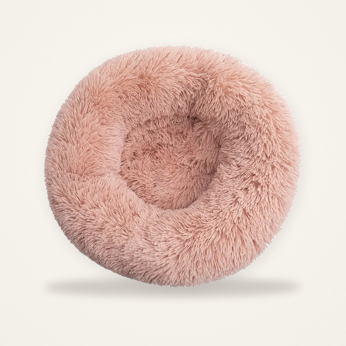 Lit rond moelleux rose — Miaoutfit