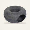 Lit-tunnel en feutre anthracite — Miaoutfit